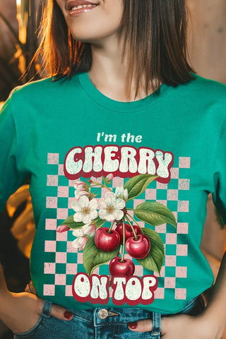 I'm the Cherry on Top Graphic Tee - 1985 the VAULT Boutique