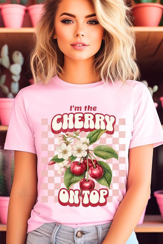 I'm the Cherry on Top Graphic Tee - 1985 the VAULT Boutique