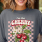 I'm the Cherry on Top Graphic Fleece Sweatshirts - 1985 the VAULT Boutique