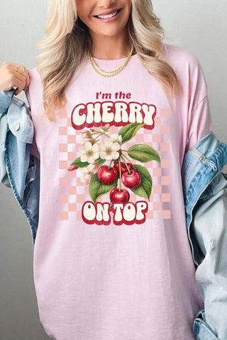 I'm the Cherry on Top Graphic Heavyweight Tee - 1985 the VAULT Boutique