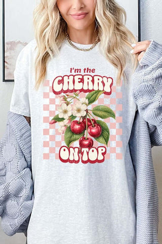 I'm the Cherry on Top Graphic Heavyweight Tee - 1985 the VAULT Boutique