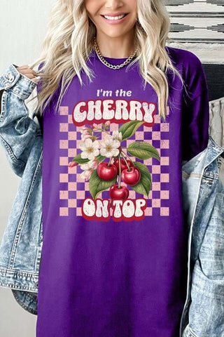 I'm the Cherry on Top Graphic Heavyweight Tee - 1985 the VAULT Boutique