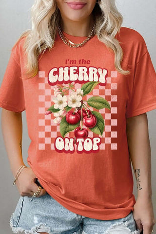 I'm the Cherry on Top Graphic Heavyweight Tee - 1985 the VAULT Boutique