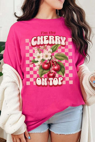 I'm the Cherry on Top Graphic Heavyweight Tee - 1985 the VAULT Boutique