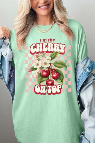 I'm the Cherry on Top Graphic Heavyweight Tee - 1985 the VAULT Boutique