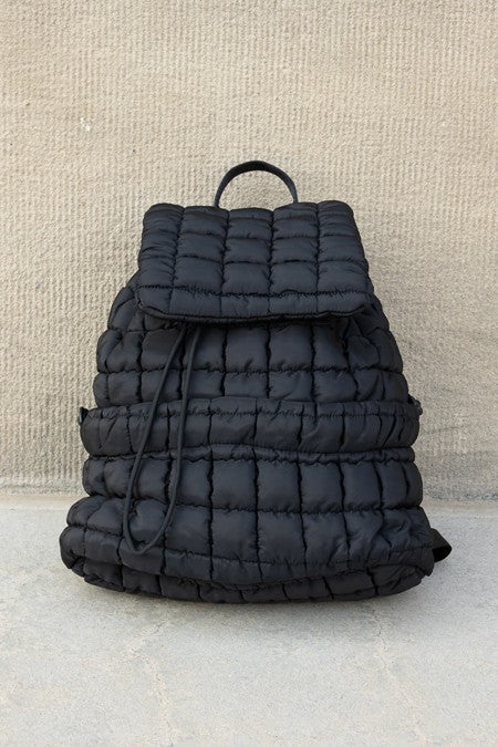 Stevie Quilted Puffer Backpack - 1985 the VAULT Boutique