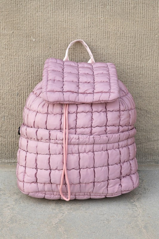 Stevie Quilted Puffer Backpack - 1985 the VAULT Boutique