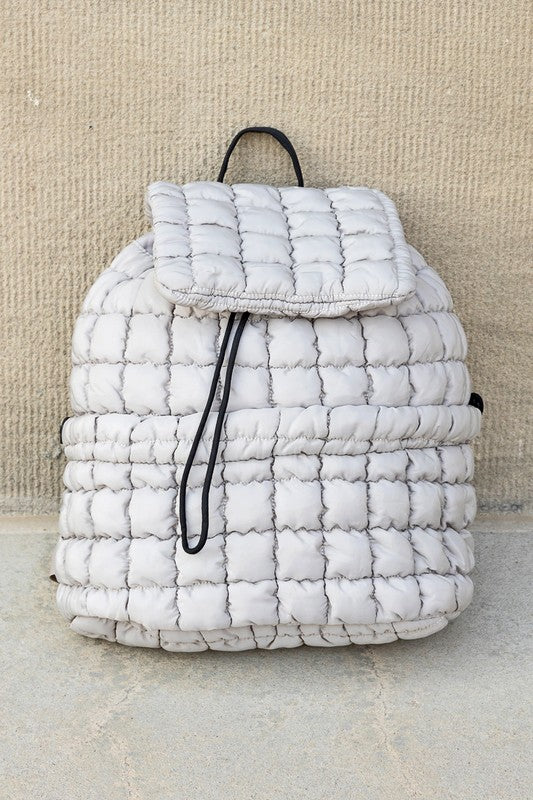 Stevie Quilted Puffer Backpack - 1985 the VAULT Boutique