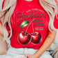 Farm Fresh Cherries Graphic Tee - 1985 the VAULT Boutique