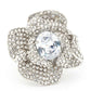 Crystal Flower Iconic Stretch Ring - 1985 the VAULT Boutique