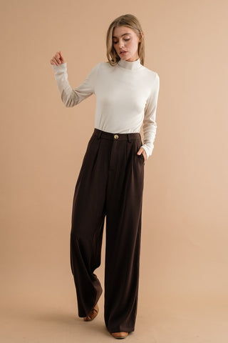 HIGHT WAIST WIDE PANTS - 1985 the VAULT Boutique