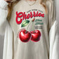 Farm Fresh Cherries Graphic Heavyweight Tee - 1985 the VAULT Boutique