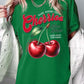 Farm Fresh Cherries Graphic Heavyweight Tee - 1985 the VAULT Boutique