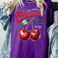 Farm Fresh Cherries Graphic Heavyweight Tee - 1985 the VAULT Boutique