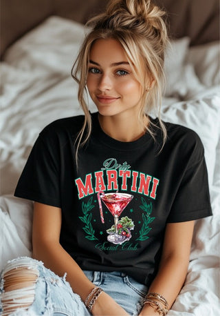 Dirty Martini Social Club Graphic Tee - 1985 the VAULT Boutique