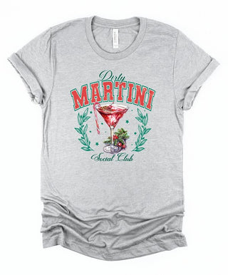 Dirty Martini Social Club Graphic Tee - 1985 the VAULT Boutique