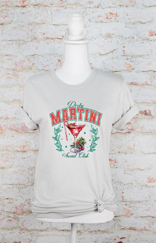 Dirty Martini Social Club Graphic Tee - 1985 the VAULT Boutique