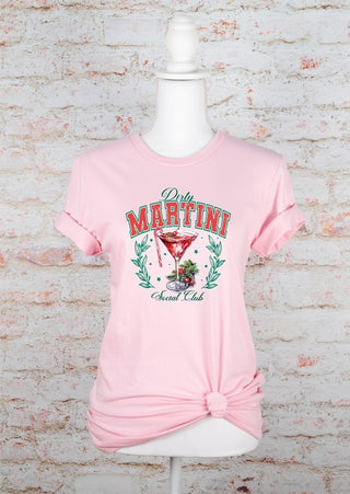 Dirty Martini Social Club Graphic Tee - 1985 the VAULT Boutique