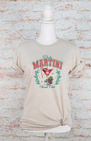 Dirty Martini Social Club Graphic Tee - 1985 the VAULT Boutique