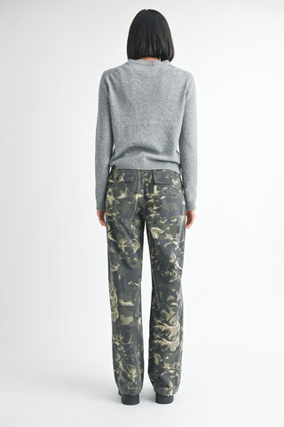 CAMO STRAIGHT LEG PANTS WITH POCKETS - 1985 the VAULT Boutique