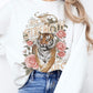 Not My Strength But His Tiger Graphic Sweatshirts - 1985 the VAULT Boutique