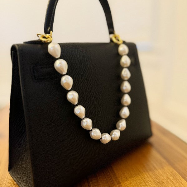 Pearl And Bead Bag Charm - 1985 the VAULT Boutique