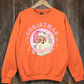 Pink Christmas Vibes Graphic Fleece Sweatshirts - 1985 the VAULT Boutique