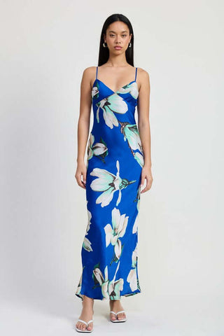 FLORAL BIAS MAXI DRESS - 1985 the VAULT Boutique