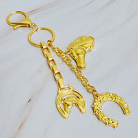 Equestrian Symbols Bag Charm