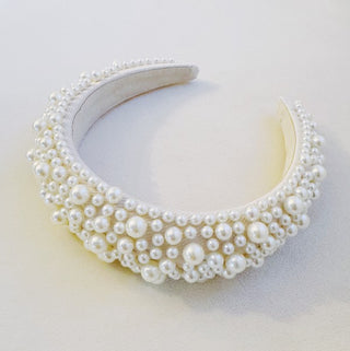 Princess Pearls Statement Headband - 1985 the VAULT Boutique