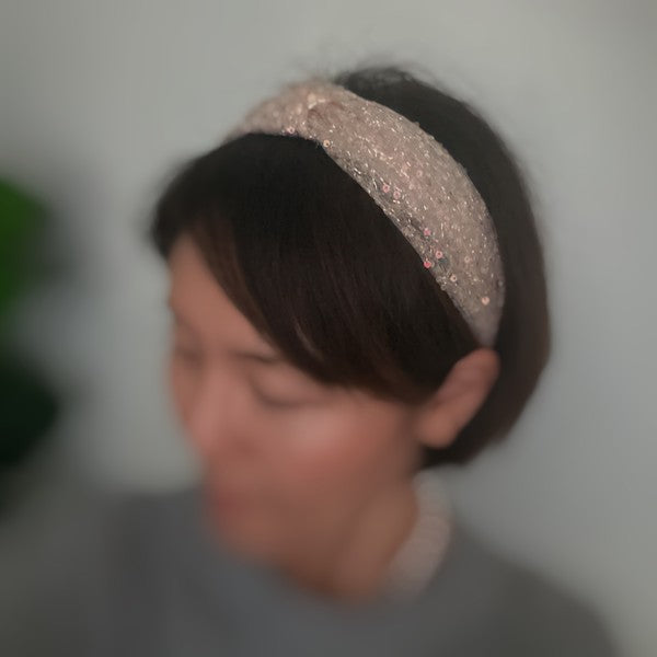 Shimmer Lover Knot Headband - 1985 the VAULT Boutique