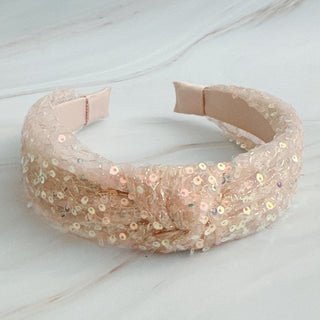 Shimmer Lover Knot Headband - 1985 the VAULT Boutique