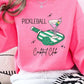 Pickleball Cocktail Club Graphic Sweatshirt - 1985 the VAULT Boutique