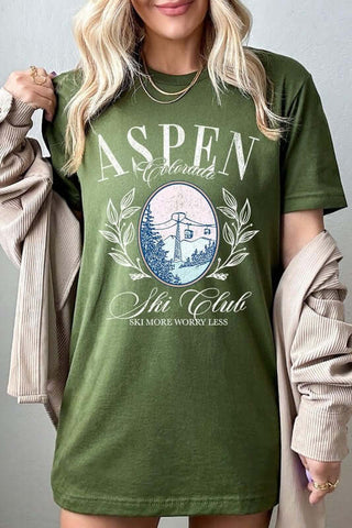 Aspen Ski Club Graphic Tee - 1985 the VAULT Boutique