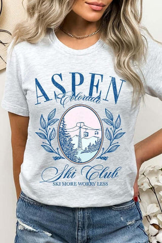 Aspen Ski Club Graphic Tee - 1985 the VAULT Boutique