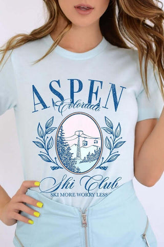 Aspen Ski Club Graphic Tee - 1985 the VAULT Boutique