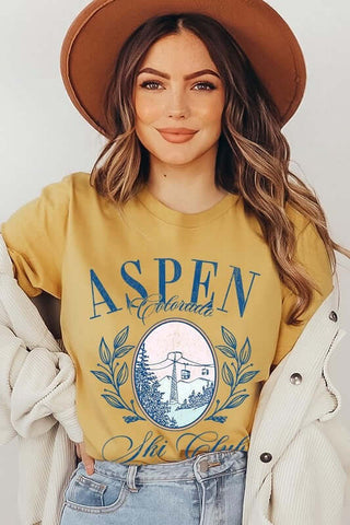 Aspen Ski Club Graphic Tee - 1985 the VAULT Boutique