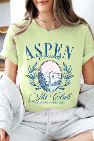 Aspen Ski Club Graphic Tee - 1985 the VAULT Boutique