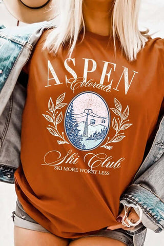 Aspen Ski Club Graphic Tee - 1985 the VAULT Boutique