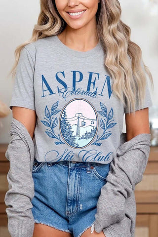 Aspen Ski Club Graphic Tee - 1985 the VAULT Boutique