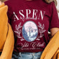 Aspen Ski Club Graphic Tee - 1985 the VAULT Boutique