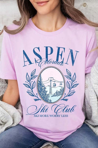 Aspen Ski Club Graphic Tee - 1985 the VAULT Boutique