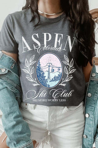 Aspen Ski Club Graphic Tee - 1985 the VAULT Boutique