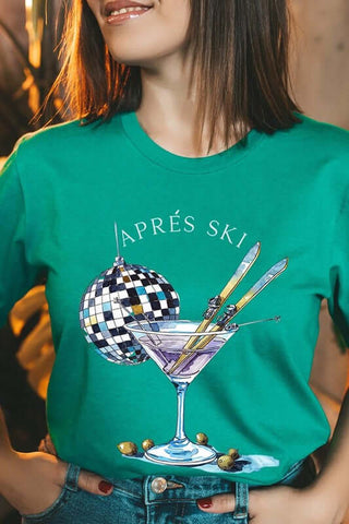 Apres Ski Club Graphic Tee - 1985 the VAULT Boutique