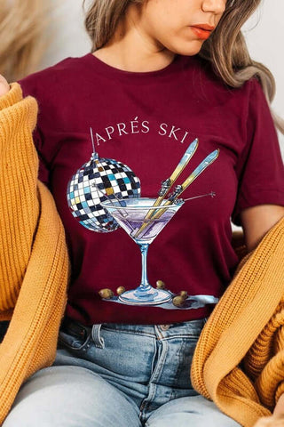 Apres Ski Club Graphic Tee - 1985 the VAULT Boutique