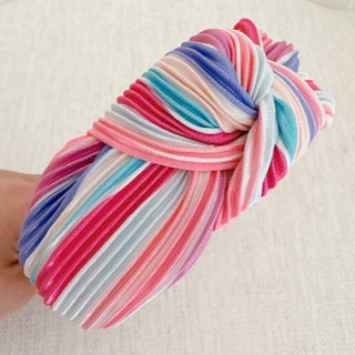 Color Pleats Headband - 1985 the VAULT Boutique