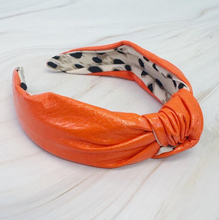 Patent Leather Hampton Lady Headband - 1985 the VAULT Boutique