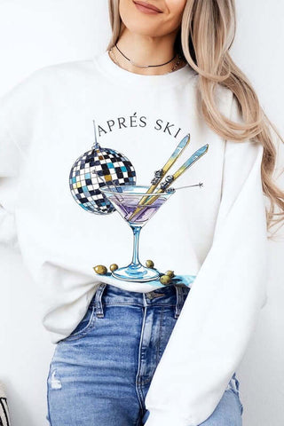 Apres Ski Club Graphic Sweatshirt - 1985 the VAULT Boutique