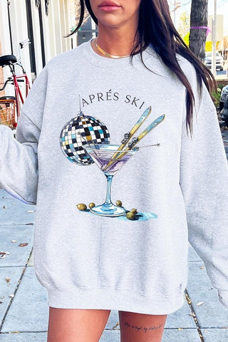 Apres Ski Club Graphic Sweatshirt - 1985 the VAULT Boutique