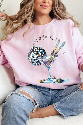 Apres Ski Club Graphic Sweatshirt - 1985 the VAULT Boutique